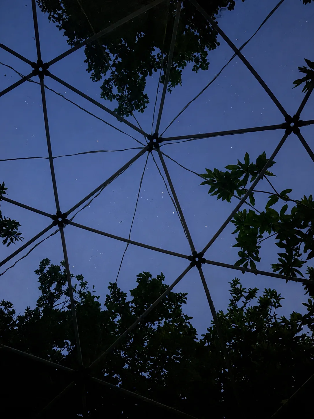 Un ciel sans pollution lumineuse, la Voie lactée depuis le lit