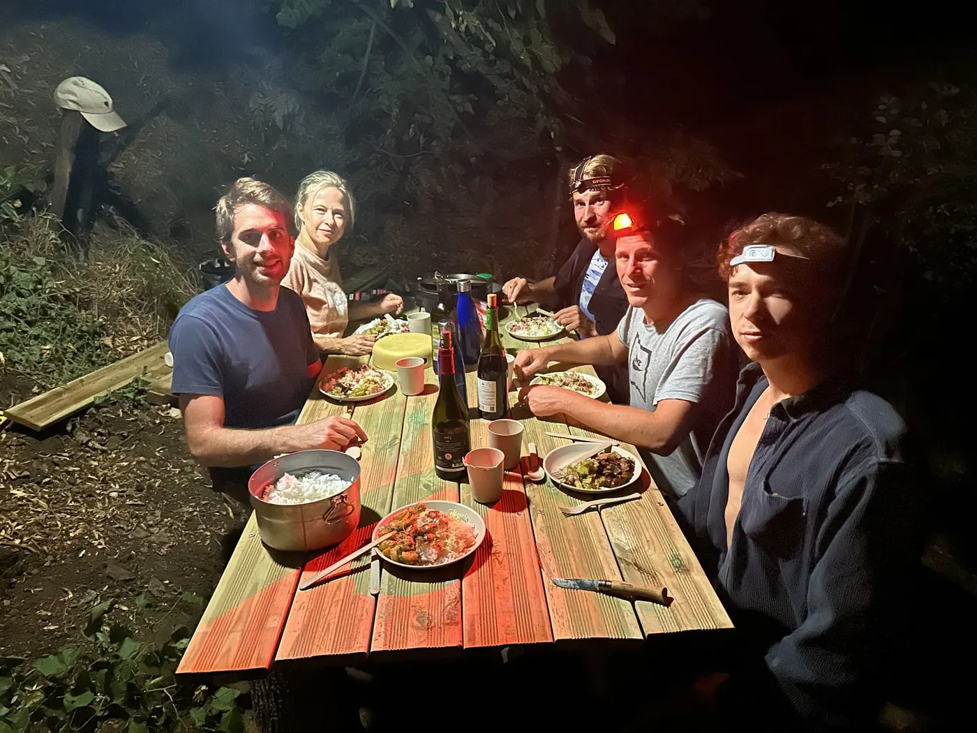 Dîner de groupe